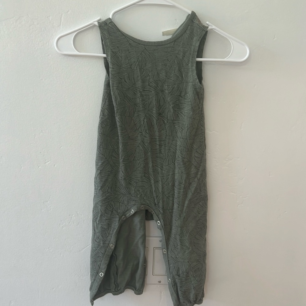Rylee & cru palm leaf romper